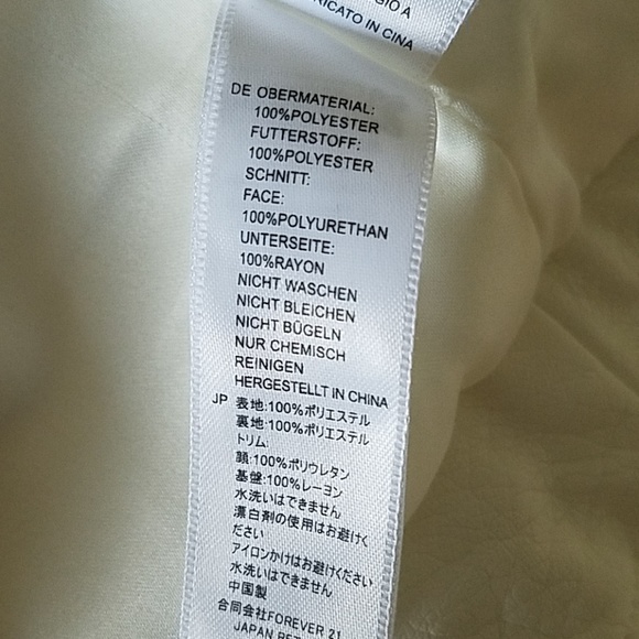 Fluffy white jkt  NWOT - Picture 6 of 7